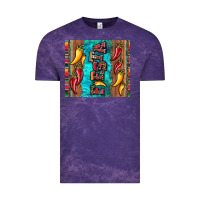 Cloud Purple fiesta with pepper Vintage Tee - Artiststas