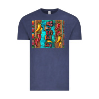 Vintage Denim fiesta with pepper Vintage Tee - Artiststas