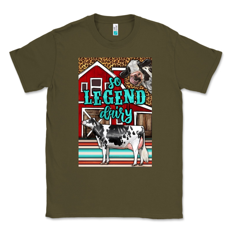 Western So Legend Dairy Holstein Cow Classic Tee by LillyAllenDesigns | Teevron