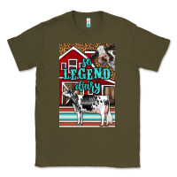 Army Green Western So Legend Dairy Holstein Cow Classic Tee - LillyAllenDesigns