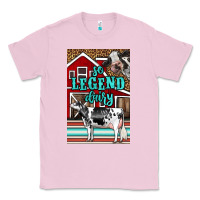Bubblegum Pink Western So Legend Dairy Holstein Cow Classic Tee - LillyAllenDesigns