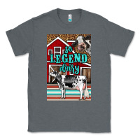 Charcoal Heather Western So Legend Dairy Holstein Cow Classic Tee - LillyAllenDesigns
