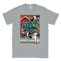 Heather Grey Western So Legend Dairy Holstein Cow Classic Tee - LillyAllenDesigns