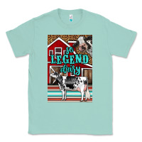 Seafoam Western So Legend Dairy Holstein Cow Classic Tee - LillyAllenDesigns