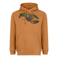 Meerkat mardi gras lobster Heavyweight Hoodie - RanaPortraitStore