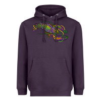 Plum mardi gras lobster Heavyweight Hoodie - RanaPortraitStore