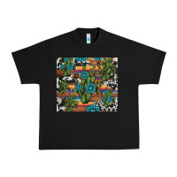 Black cactus gemstone Urban Heavy Tee - AdoDesignShop