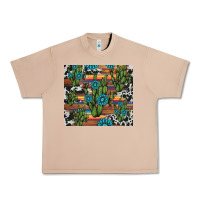 Burro cactus gemstone Urban Heavy Tee - AdoDesignShop