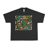 Pigment Black cactus gemstone Urban Heavy Tee - AdoDesignShop