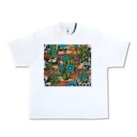 White cactus gemstone Urban Heavy Tee - AdoDesignShop