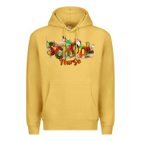 Antique Gold school nurse juneteenth Premium Hoodie - NancyCooperArtShop