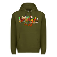 Army Green school nurse juneteenth Premium Hoodie - NancyCooperArtShop