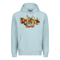 Blue Mist school nurse juneteenth Premium Hoodie - NancyCooperArtShop