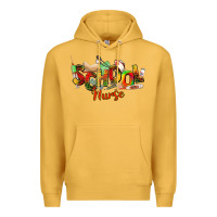 Mustard school nurse juneteenth Premium Hoodie - NancyCooperArtShop