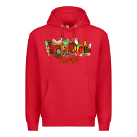Red school nurse juneteenth Premium Hoodie - NancyCooperArtShop