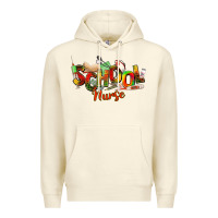 Sandshell school nurse juneteenth Premium Hoodie - NancyCooperArtShop