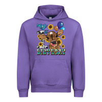 Tulip My first Birthday baby cow sunflower Urban Hoodie - HowdyJamesFarm