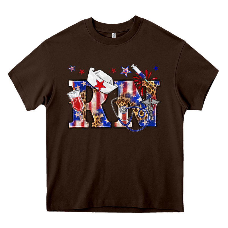 Rn Registered Nurse Billie Wilder Heavy Core Tee by texasbilliewilder | Teevron