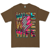 Cacao race wife wife wife lightningbolt Premium Tee - Zillion Design Studio