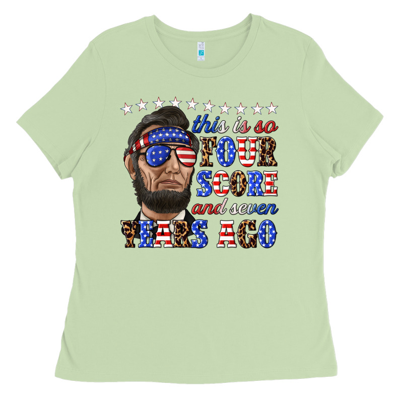 This Is So Four Score And Seven Years Ago Ladies Tee by texasbilliewilder | Teevron