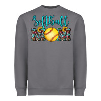 Storm western leopard  sunflowers glitter mom softball Heavyweight Sweatshirt - Artiststas