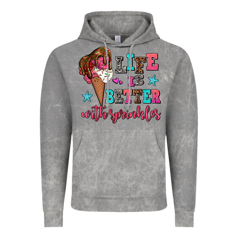 Life Is Better With Sprinkles Vintage Hoodie by AdoDesignShop | Teevron