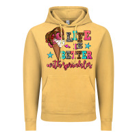 Vintage Mustard life is better with sprinkles Vintage Hoodie - AdoDesignShop