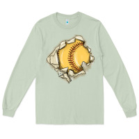 Matcha softball Long Sleeve Tee - MaliasSmallBusiness