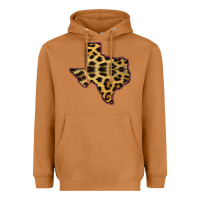 Meerkat Western Texas Map Leopard Pattern Heavyweight Hoodie - Bettercallsaul