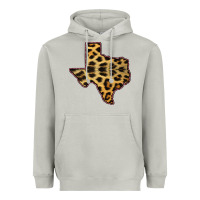 Moon Dust Western Texas Map Leopard Pattern Heavyweight Hoodie - Bettercallsaul
