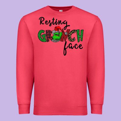 Merry Grinch Mas Premium Sweatshirt Designed By Bettercallsaul