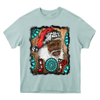 Arona african american santa joy Heavy Core Tee - RanaPortraitStore