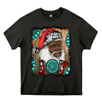 Asphalt african american santa joy Heavy Core Tee - RanaPortraitStore