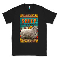 Black Western Sheep Happens Sunflowers Classic Tee - LillyAllenDesigns