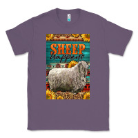 Lavender Western Sheep Happens Sunflowers Classic Tee - LillyAllenDesigns