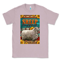 Lilac Western Sheep Happens Sunflowers Classic Tee - LillyAllenDesigns