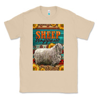 Mushroom Western Sheep Happens Sunflowers Classic Tee - LillyAllenDesigns