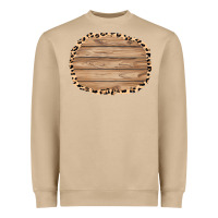 Mushroom wood and leopard background 3200x2400 Heavyweight Sweatshirt - AdoDesignShop