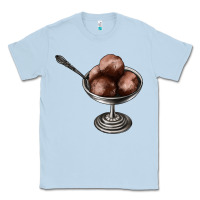 Dusty Blue Chocolate ice cream Classic Tee - AdoDesignShop