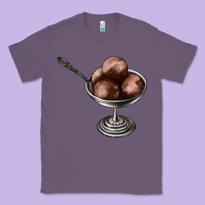 Chocolate Ice Cream Classic Tee Designed By Adodesignshop