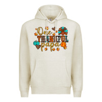 Oatmeal Heather one thankful papa Premium Hoodie - JahusDesignShop