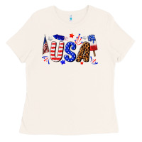 Bone usa 4th of july Ladies Tee - texasbilliewilder