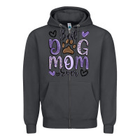 Smoke best dog mom ever Zipper Hoodie - MaliasSmallBusiness