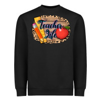 Black teacher life background 3200x2400 Heavyweight Sweatshirt - AdoDesignShop