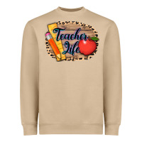 Teacher Life Background 3200x2400 Heavyweight Sweatshirt | Teevron