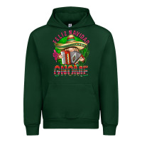 Forest Green Feliz Navidad gnome Mexico Urban Hoodie - HowdyJamesFarm
