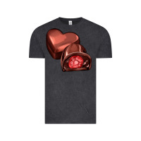 Vintage Black heart chocolate Vintage Tee - AdoDesignShop