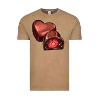 Vintage Coffee heart chocolate Vintage Tee - AdoDesignShop
