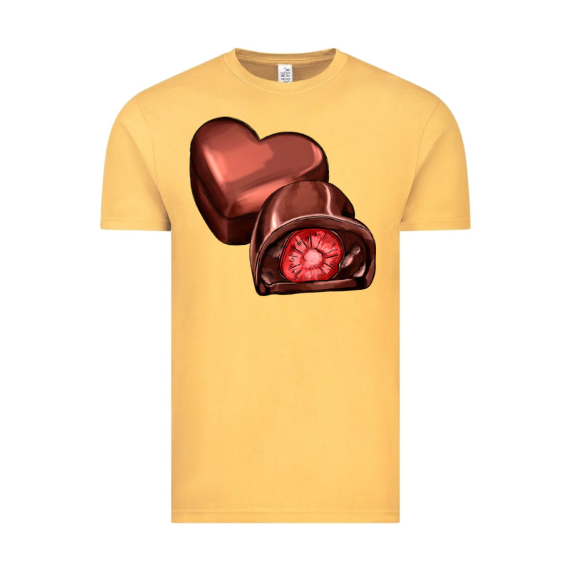 Heart Chocolate Vintage Tee by AdoDesignShop | Teevron