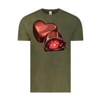 Vintage Olive heart chocolate Vintage Tee - AdoDesignShop